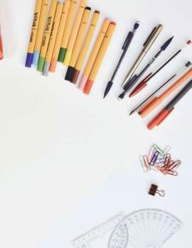 Paperback Desk Notebook Large Size 8.5 x 11 Ruled 150 Pages Book