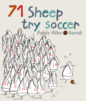 Hardcover 71 Sheep Try Soccer Book