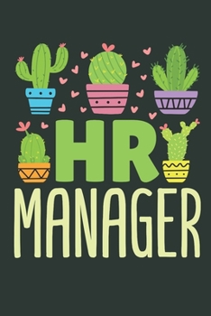 HR Manager: Human Resources Journal, Gift For Managers Or Directors, 150 page blank book for writing notes, college ruled