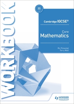 Paperback Cambridge Igcse Core Mathematics Workbook Book