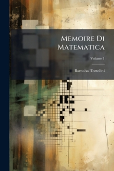 Paperback Memoire Di Matematica; Volume 1 [Italian] Book