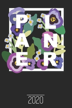 Planer 2020: 2 Jahres Kalender I Monatsplaner I Familienplaner I Planer Din A5 105 Seiten I Januar 2020 - Dezember 2021 Wochenplaner I Taschenkalender ... Planen Notieren I Blume (German Edition)