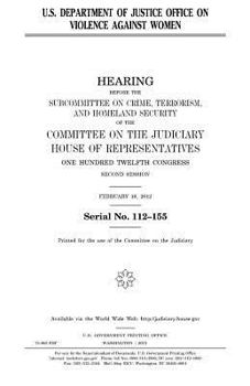 Paperback U.S. Department of Justice Office on Violence Against Women Book