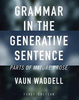 Hardcover Grammar in the Generative Sentence Book