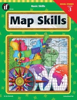 Paperback Map Skills, Grade 3 Book