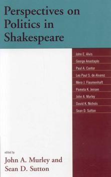 Paperback Perspectives on Politics in Shakespeare Book