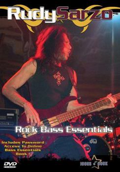 DVD Rudy Sarzo -- Rock Bass Essentials: DVD Book