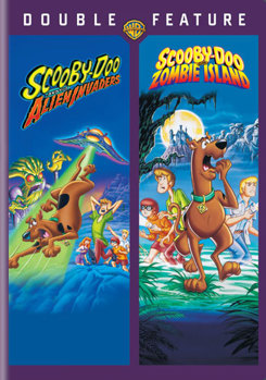 DVD Scooby-Doo: The Alien Invaders & On Zombie Island Book