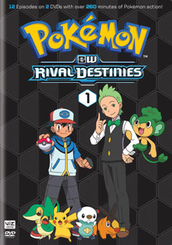 DVD Pokemon Black & White Rival Destinies: Set 1 Book