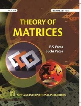 Paperback Theory of Matrics Book