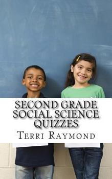 Paperback Second Grade Social Science Quizzes Book