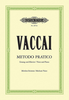 Paperback Metodo Pratico Di Canto Italiano for Voice and Piano (Medium Voice): It/Ger Book