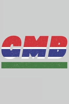 GMB: Gambia Tagesplaner mit 120 Seiten in weiß. Organizer auch als Terminkalender, Kalender oder Planer mit der gambischen Flagge verwendbar (German Edition)