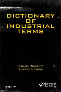 Hardcover Dictionary of Industrial Terms Book