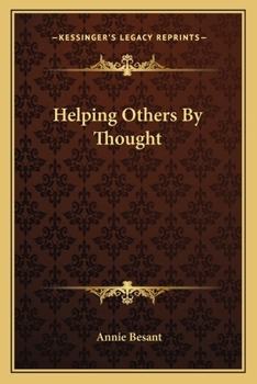 Paperback Helping Others By Thought Book