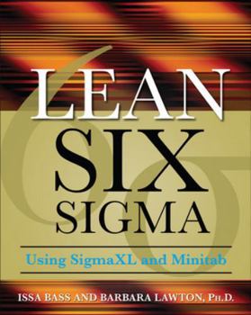 Paperback Lean Six Sigma Using SigmaXL and Minitab Book