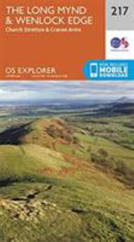 Map EXP 217 The Long Mynd & Wenlock Edge Book