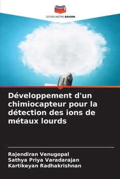 Paperback Développement d'un chimiocapteur pour la détection des ions de métaux lourds [French] Book