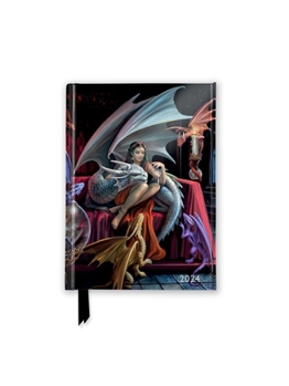 Hardcover Anne Stokes: Dragon Charm 2024 Luxury Pocket Diary - Week to View Book