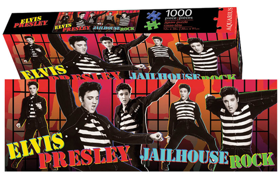 Misc. Elvis Presley - Jailhouse Rock - 1000-Piece Jigsaw Puzzle Book
