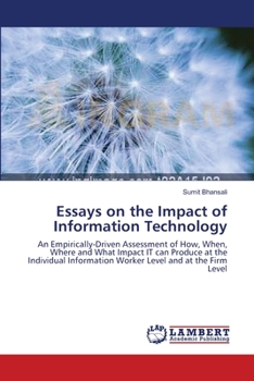 Paperback Essays on the Impact of Information Technology Book
