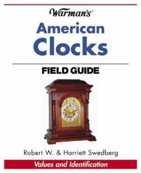 Paperback Warman's American Clocks Field Guide Book