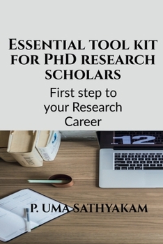 Paperback Essential tool kit for PhD research scholars Book