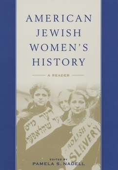 Hardcover American Jewish Women's History: A Reader Book