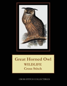 Great Horned Owl: Wildlife Cross Stitch Pattern