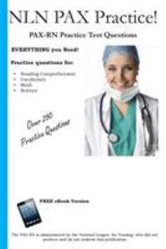 Paperback NLN PAX Practice: PAX-RN Practice Test Questions Book