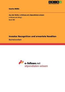 Paperback Investor Recognition und erwartete Renditen [German] Book