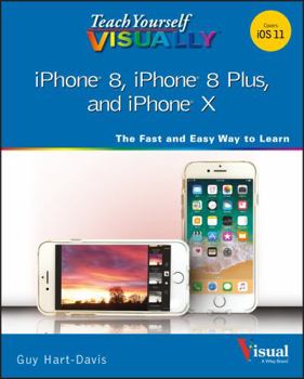 Paperback Teach Yourself Visually iPhone 8, iPhone 8 Plus, and iPhone X Book
