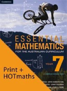 Paperback Essential Mathematics for the Australian Curriculum Year 7 and Cambridge Hotmaths Bundle Book