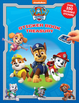 Hardcover Paw Patrol Sticker Book Treasury Book