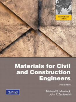 Paperback Materials for Civil and Construction Engineers: International Version Book