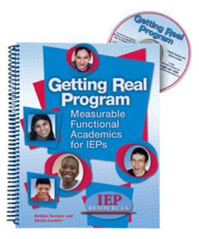 Spiral-bound Getting Real Program: Measurable Functional Academics for IEPs Book