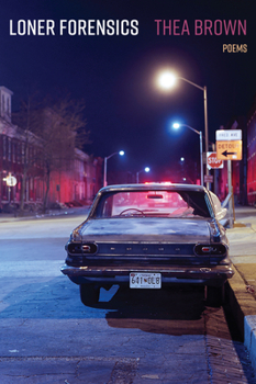 Paperback Loner Forensics: Poems Book