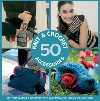 Paperback 50 Knit & Crochet Accessories Book