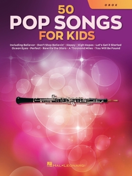 Paperback 50 Pop Songs for Kids for Oboe Book