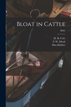 Paperback Bloat in Cattle; B662 Book