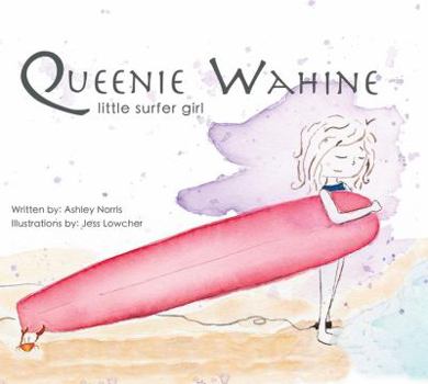 Hardcover Queenie Wahine, Little Surfer Girl Book