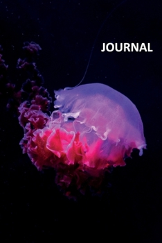 Journal: I love jellyfish Chic Bullet Journal Dot Grid Daily Planner Student for researching how long does it take to become a marine biologist