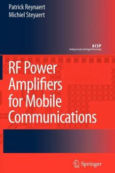 Paperback RF Power Amplifiers for Mobile Communications Book