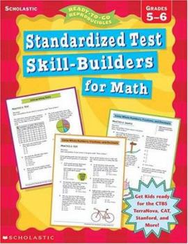Paperback Standardized Test Skill Builders for Math (5-6) Book
