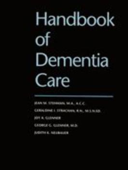 Paperback Handbook of Dementia Care Book