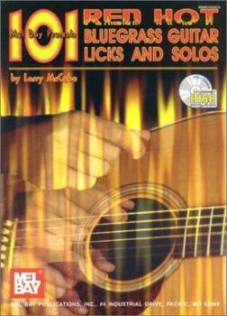 Paperback 101 Red Hot Bluegrass Guitar Licks and Solos [With CD] Book