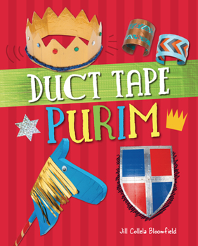 Hardcover Duct Tape Purim Book
