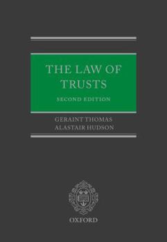 Hardcover The Law of Trusts Book