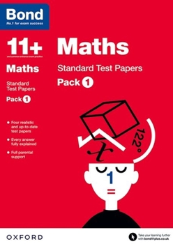 Paperback Bond 11+: Maths: Standard Test Paperspack 1 Book