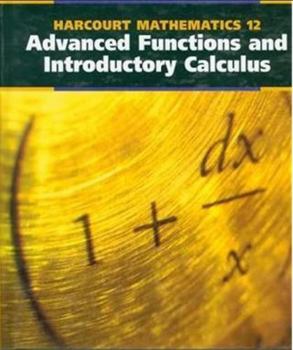 Hardcover Harcourt Advanced Functions and Introductory Calculus Book
